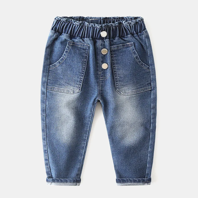 
China Supplier Baby Clothes High Quality Jeans Pants Brands For Boy Asian Kids Clothing Wholesale 