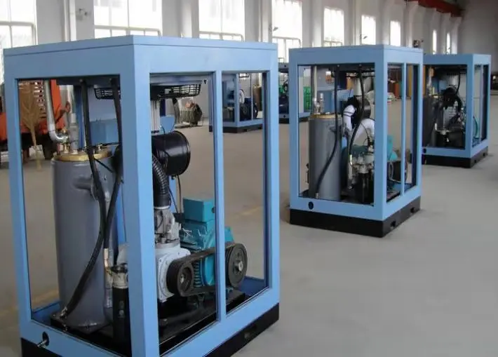 37kw Air-Compressor High Energy Saving Rotary Screw 50HP Air Compressor with Pm Motor