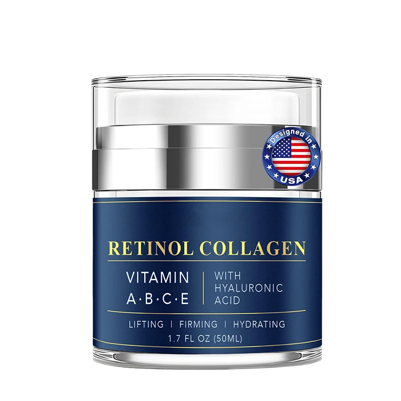 Best Selling Pure Vitamin A B C E Lightening Cream Wrinkle Treatment Firming Skin Retionl Collagen Face And Neck Cream