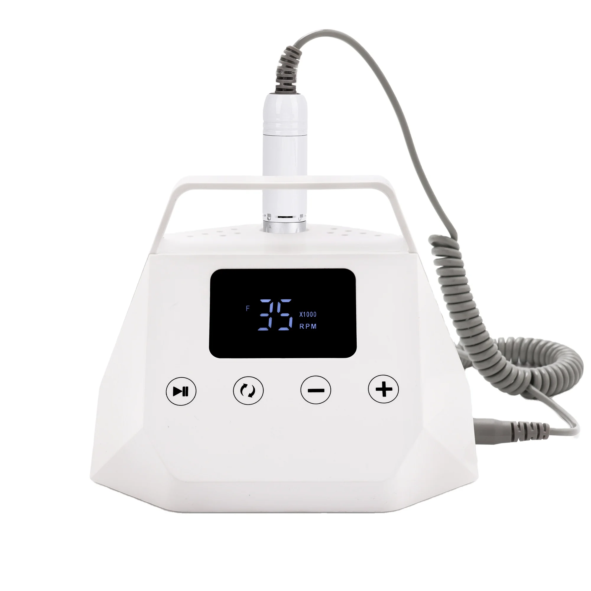 Customized Powerful Nail Drill with Brushless motor 35000RPM Manicure Drill Electric Nail File For Acrylic Nails Polishing Salon