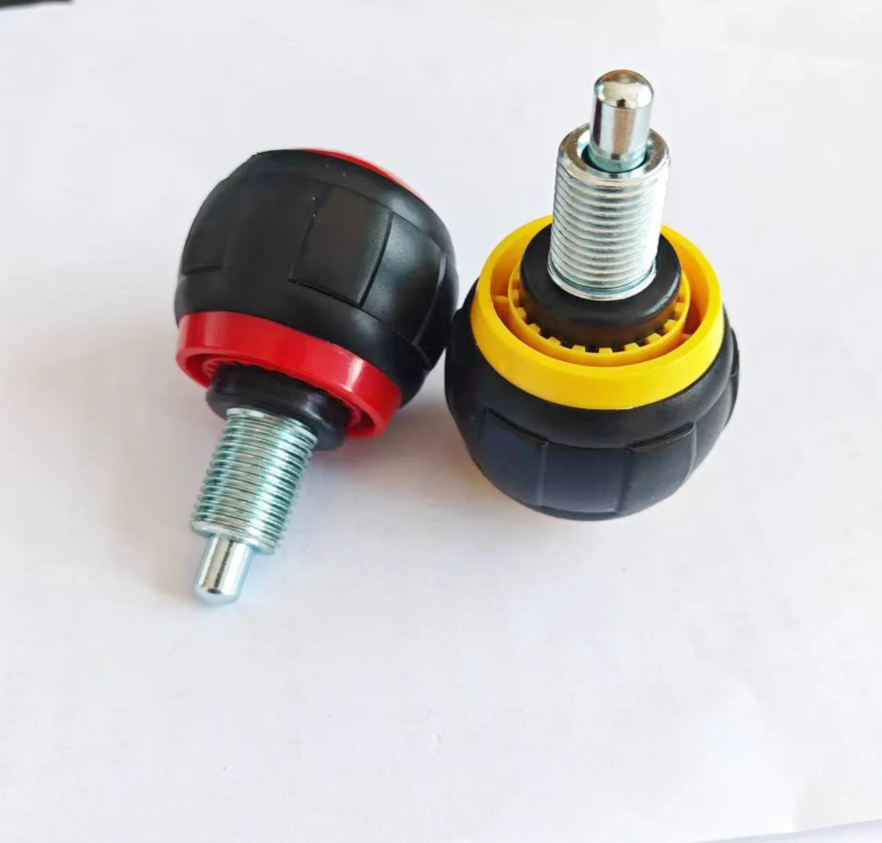 plastic knob for sport equipment bike bars M16 ball indexing knob