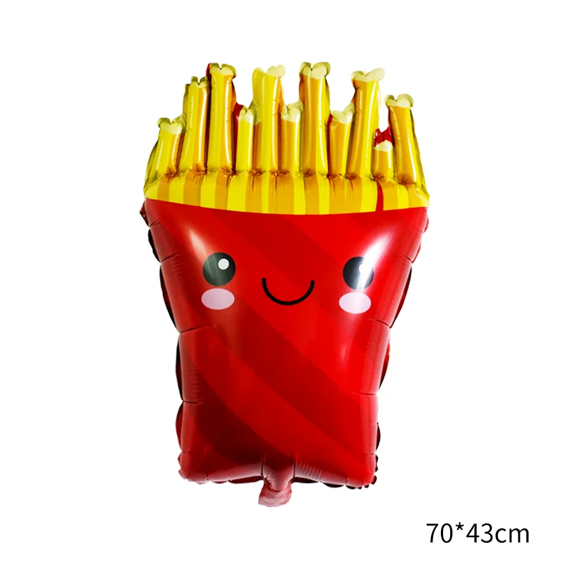 102*62cm Double Side Cake Gift Box Cartoon Foil Balloon Children Happy Birthday Scene Decoration Balloon Supplies