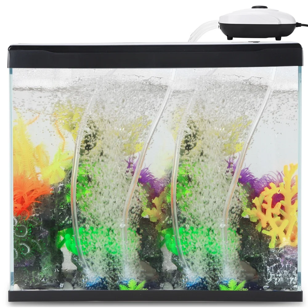 RS600/700/800/900/1000 oxygen pump high power silent oxygen pump aerator porous aquarium air pump for fish tank