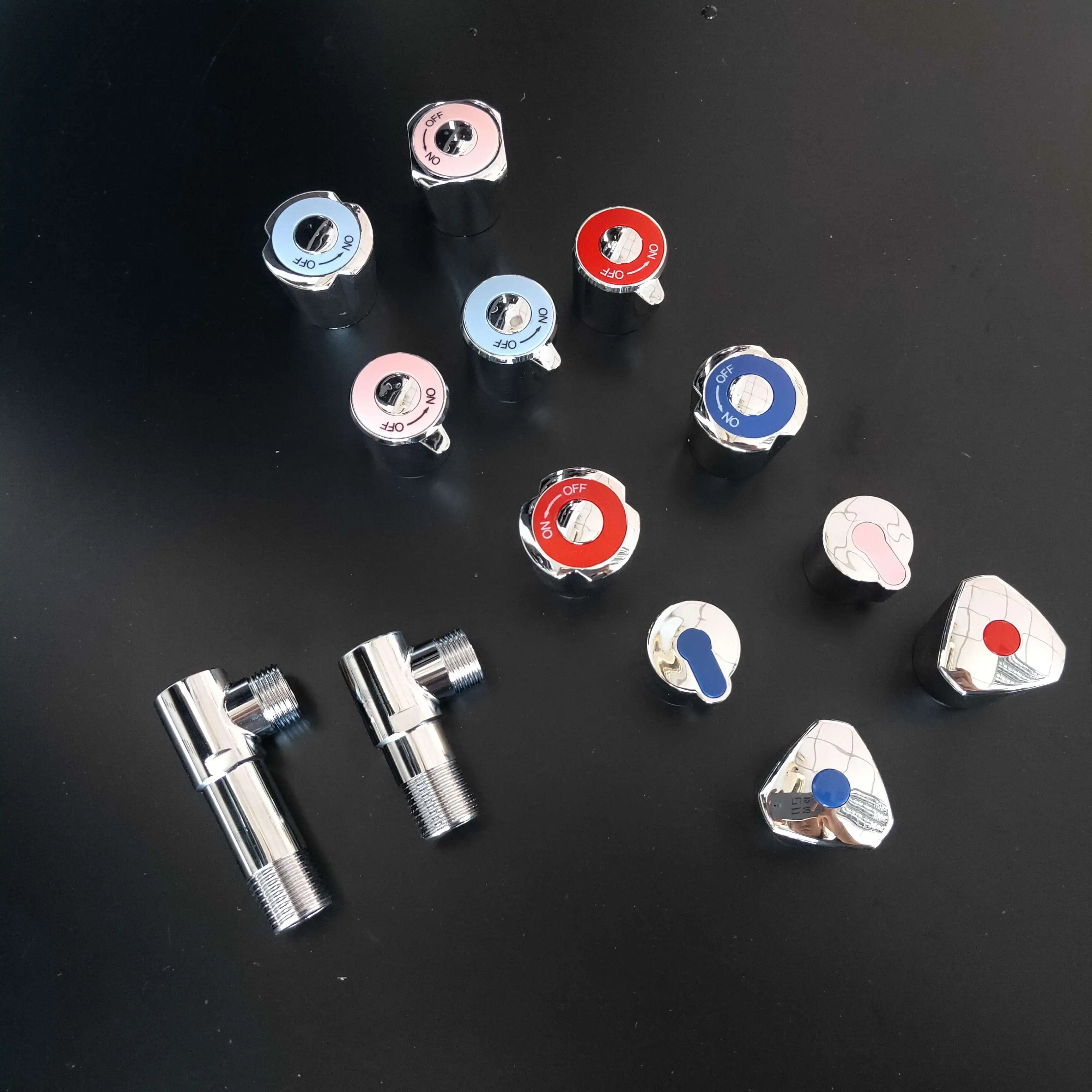 2023 Hot Sale Brass + Ceramic Toilet Kitchen Bathroom Accessories Triangle Angle Valve