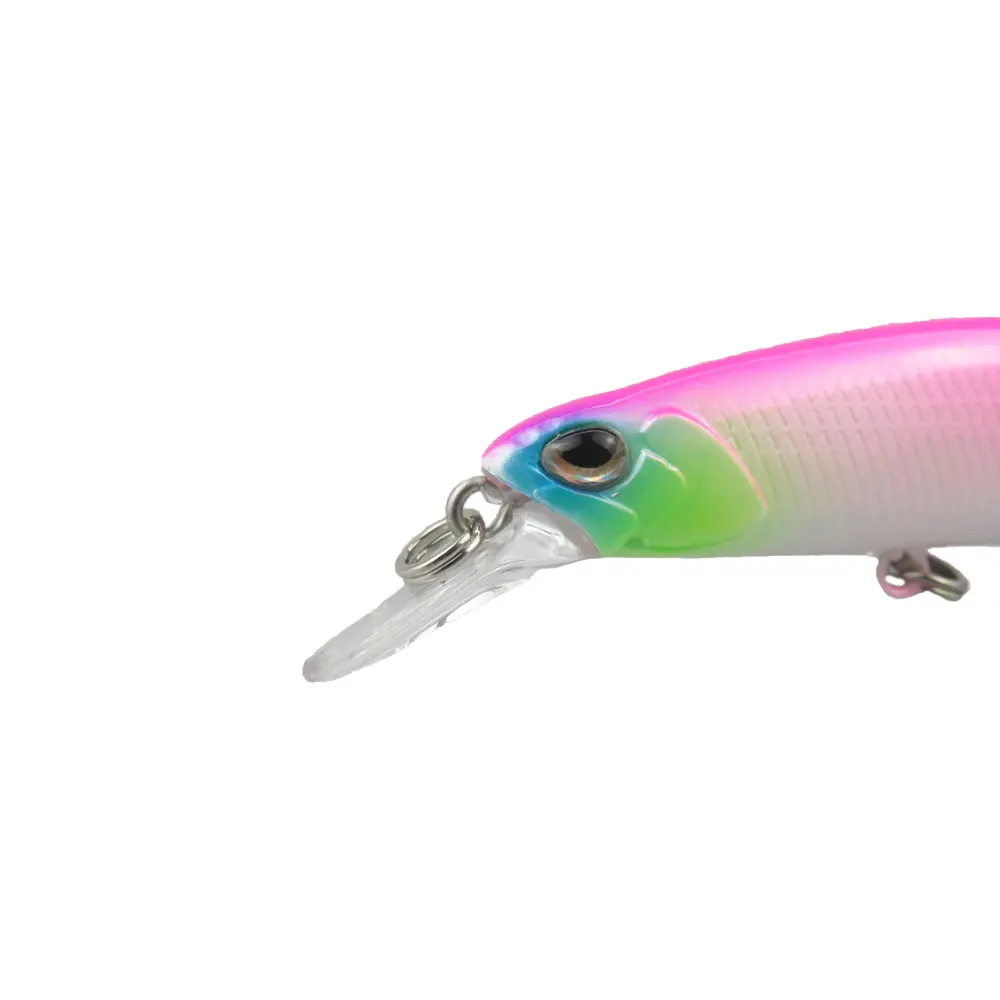 Factory direct new gradient pink minnow 93mm/13g hard bait fishing sunken minnow mackerel fishing minnow bait