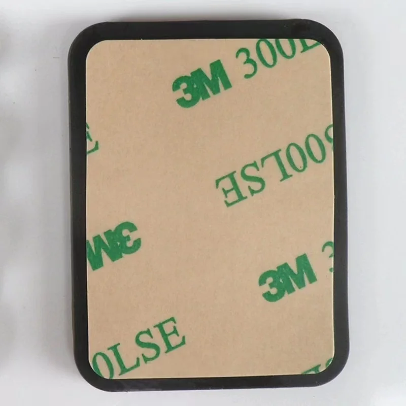 Factory Direct Mobile Phone Silicone Suction Cup Universal Leather Case Square Single-sided 12grain Suction Cup Car Holder