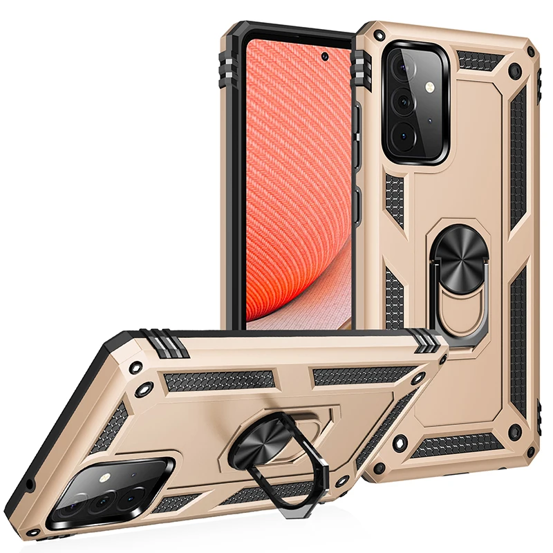 3 In 1 Armor Full Protection Antishock Shockproof Smartphone cover Magnetic Car Phone Case For Galaxy A20S Back Cover