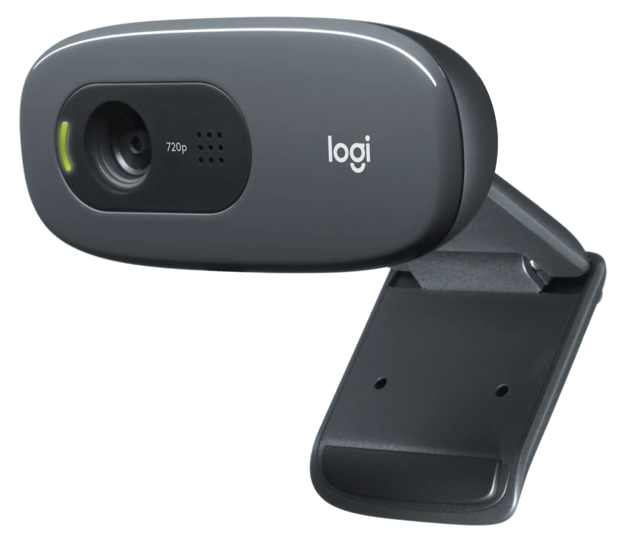 Original Logitech C270 Fixed Focus Built in Microphone 720p HD Webcam (1600372889947)