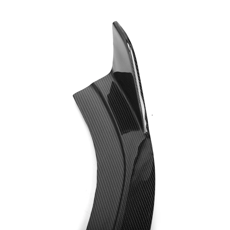 KB Style Real carbon fiber front lip For Audi A6 A6L S6 C7.5 Sports 2016 2017 2018 A6 carbon fiber car bumpers A6 C7.5 Front Lip