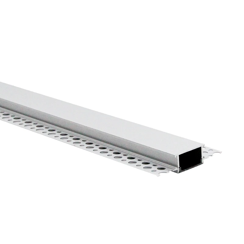 Gypsum drywall using architectural gypsum LED aluminum profile ceiling recessed profile lights