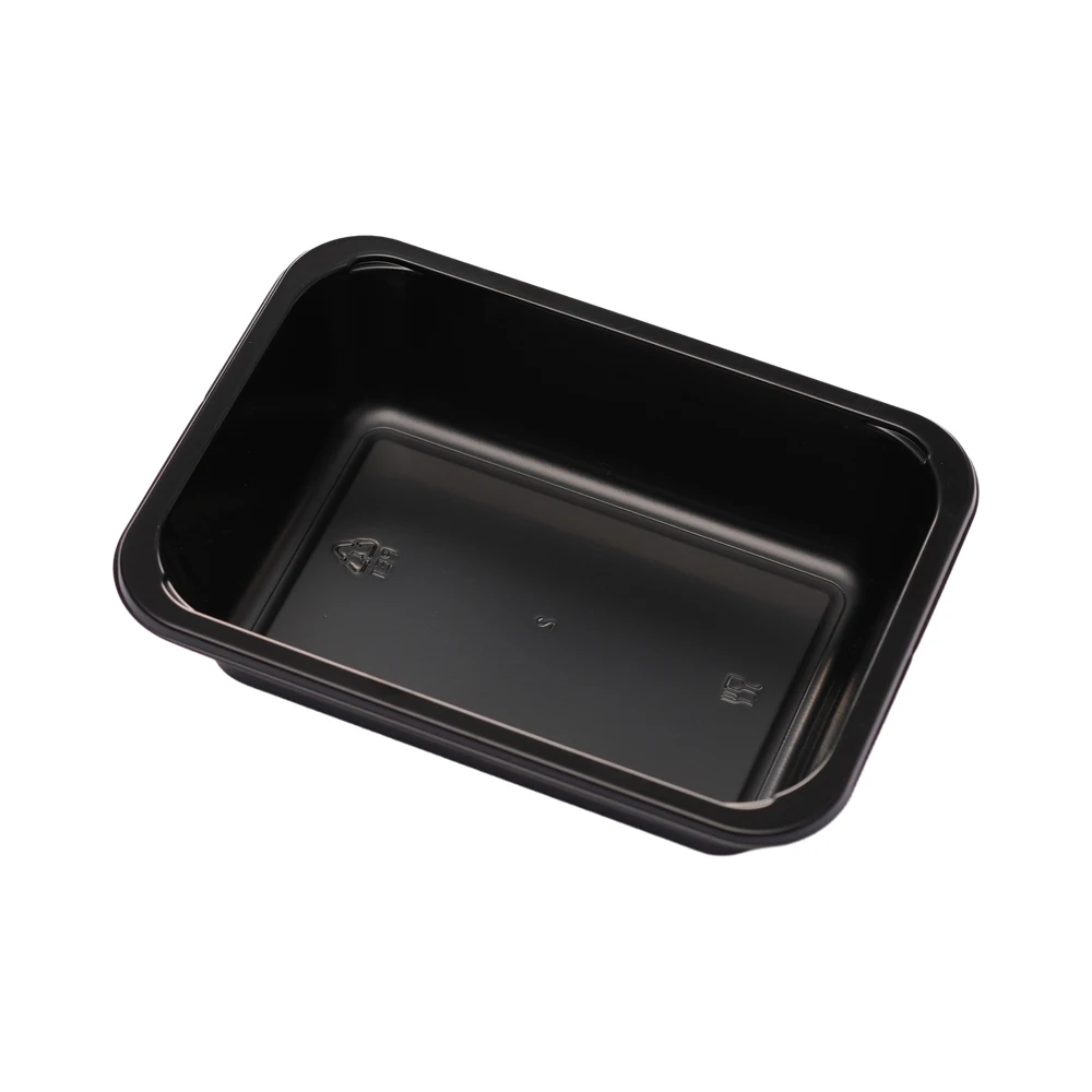 OEM Rectangle CPET Plastic Tray Cpet Tray Sealable Meal Trays Ovenable Disposable Containers Fresh Packaged Meat