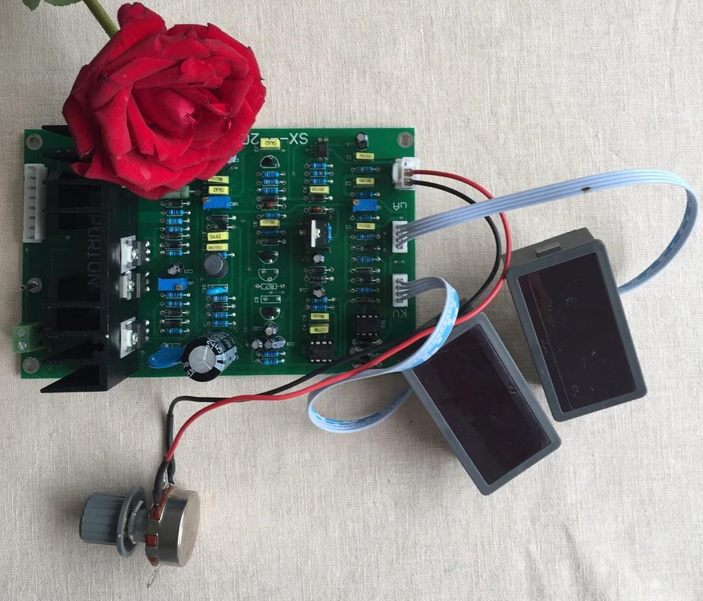 Electrostatic circuit board Powder Coating Machine  PCB board + spray gun