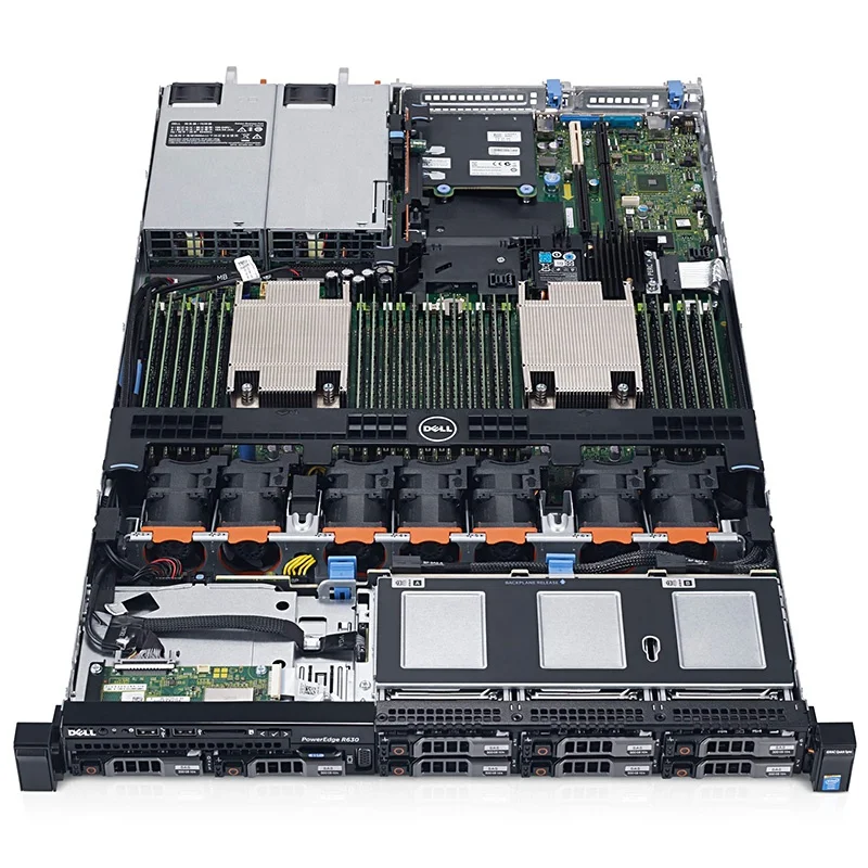 Оригинальный Новый 1U Dells R640 Xeon 4215R 2 ГГц процессор сервер
