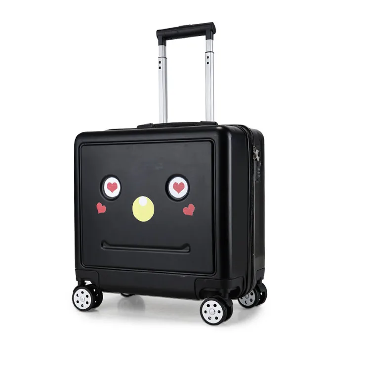 Maleta De Viaje Travel Trolley Bags Custom Abs Cartoon Character Suitcase Kids Luggage
