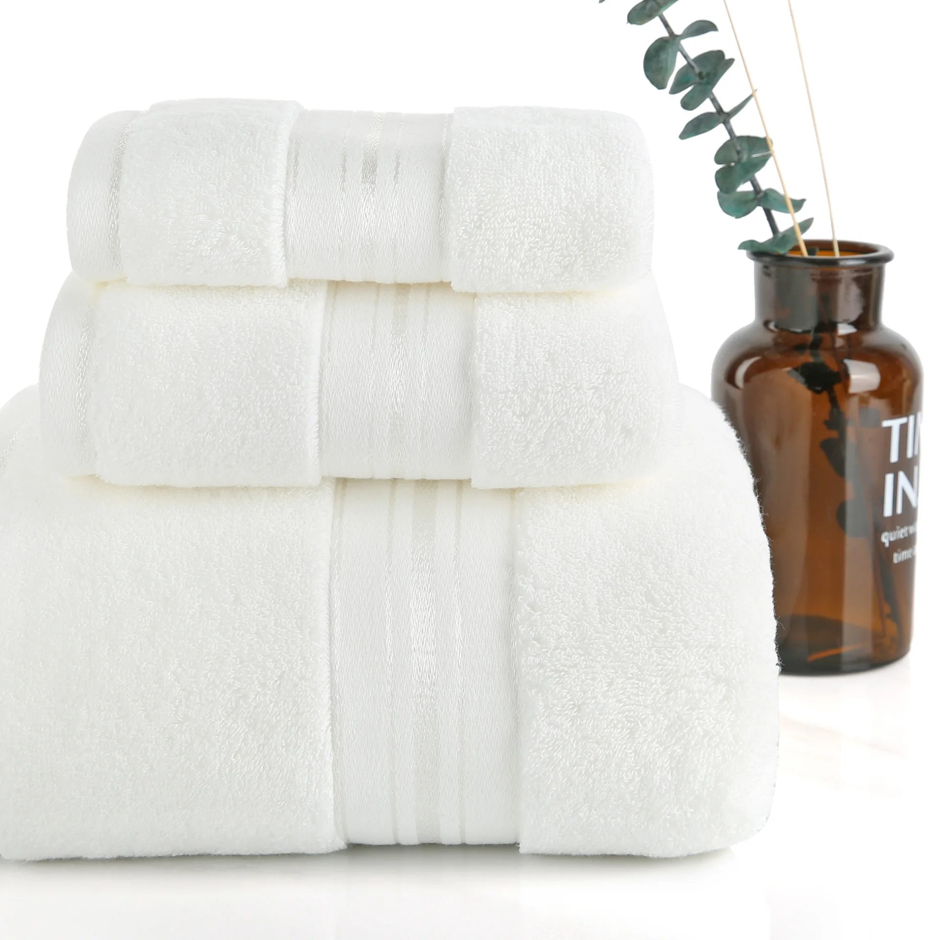 luxury thick best soft organic plain custom logo terry designer egyptian sheets extra large bath towels 100 cotton 600gsm70 140