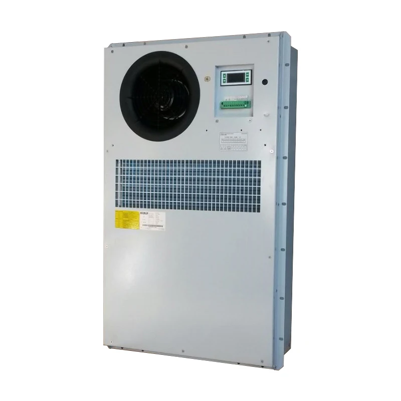 Industrial air conditioner 800W semi embedded compressor air conditioner installed in outdoor telecommunication cabinet