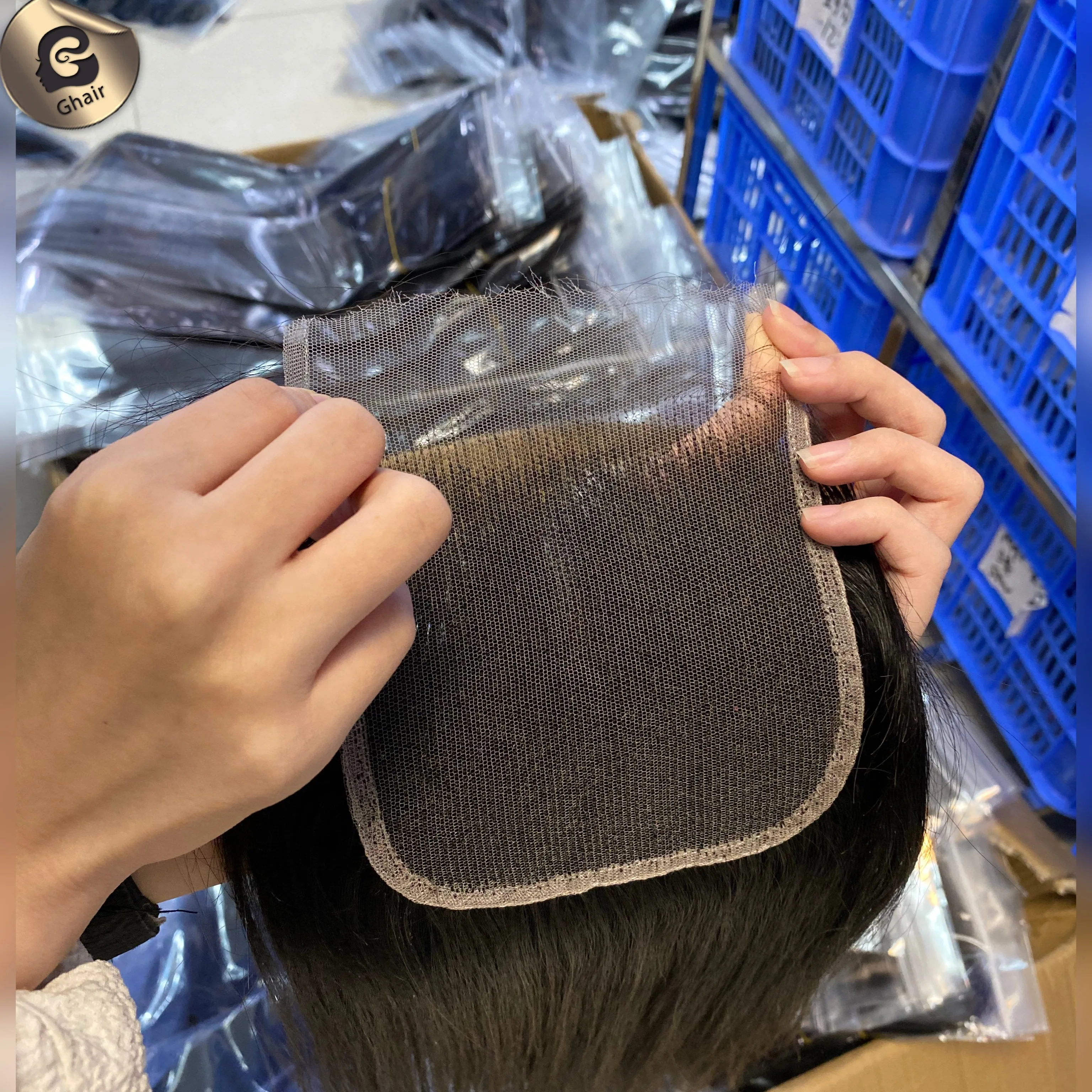 Ghair малазийские натуральные волосы HD, прямые волосы, швейцарские кружева 5x5, швейцарские кружева