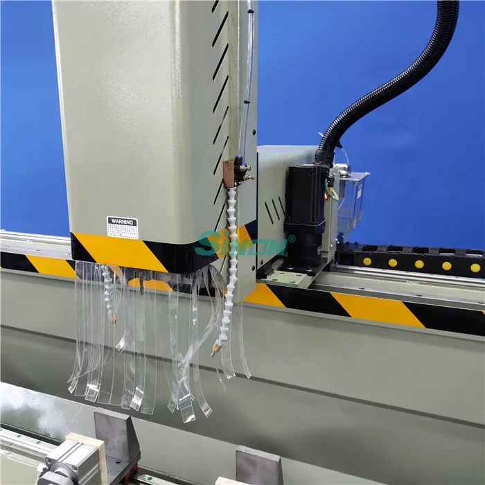 Automatic Milling Aluminium Profiles/CNC Aluminium Milling Machining/Aluminium Cut Profile Milling Machine for Windows and Doors
