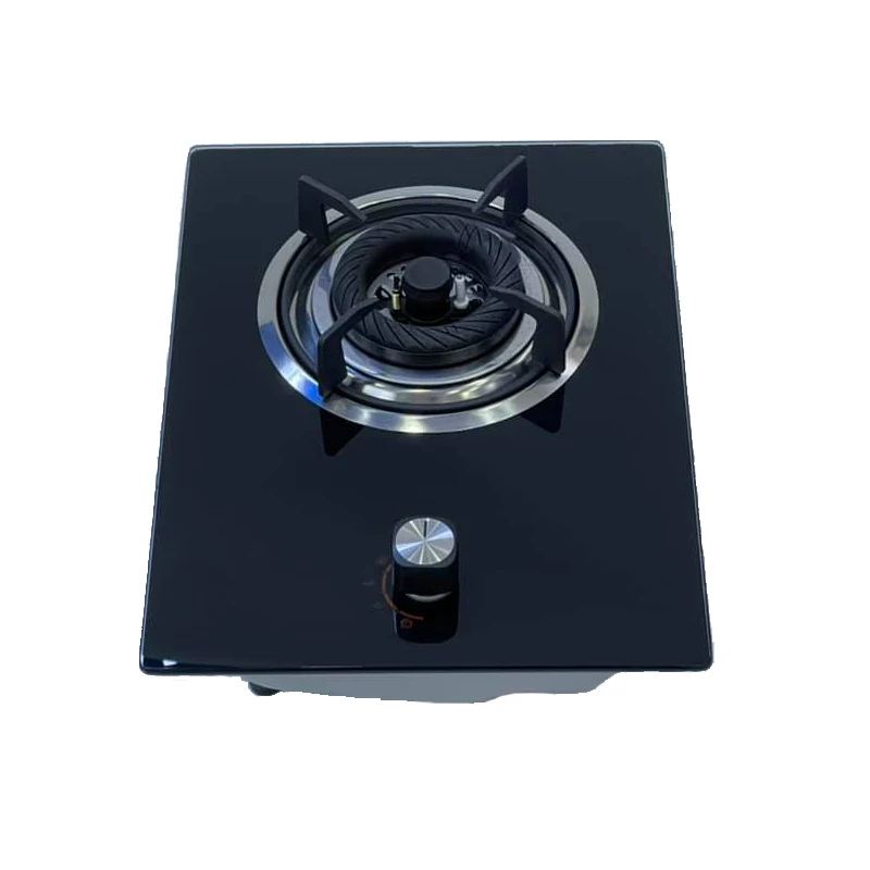 2022 New model black painting finished 1 ring cast iron gas stove