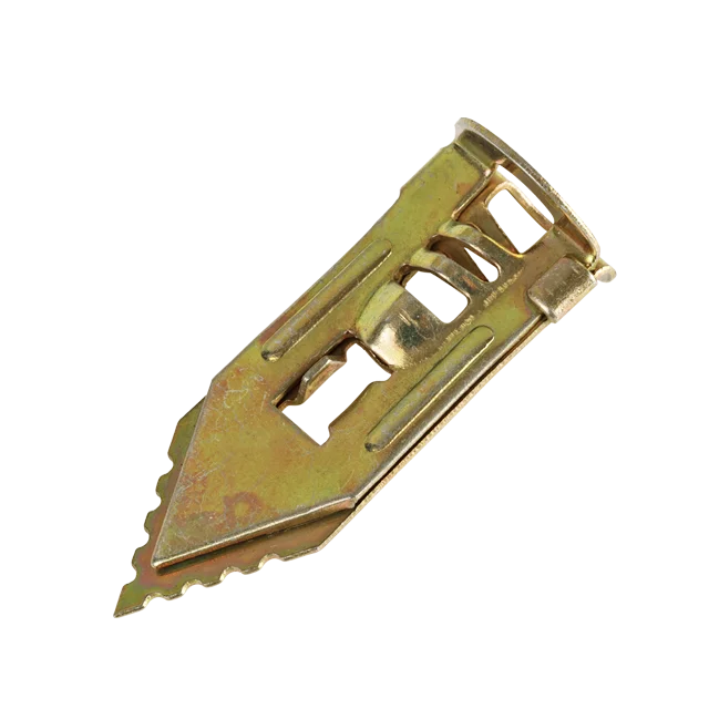 Hammer Driver Metal Anchor for Plasterboard with Yellow Zinc Plated