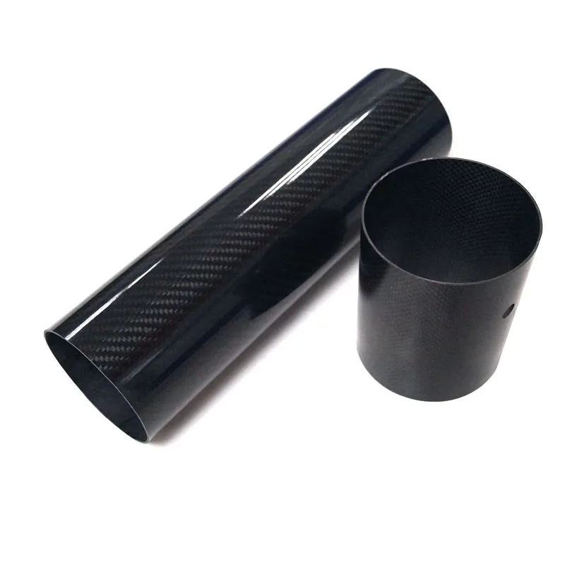 Wholesale 3k Twill Glossy Carbon Tube Large Diameter Carbon Fiber Pipe