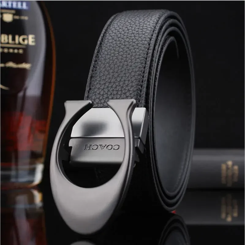 Hot sale New designer Leather Belt Fashion Luxury Business Men belt