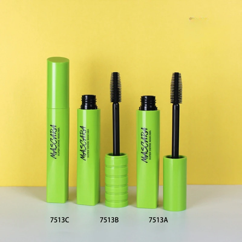 Round Aluminum Plastic Empty Eyeliner Tube Wholesale Makeup 7.5ml Eyelash Serum Bottle For Sale Aluminum Eyelash Serum Bottle