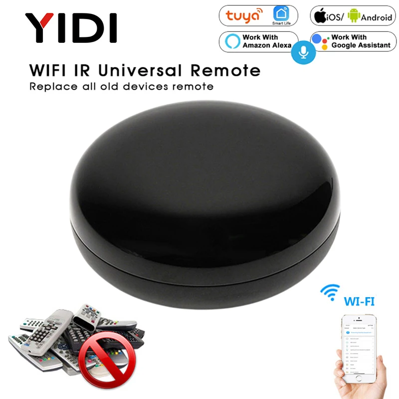 Wifi умный ИК контроллер концентратор Универсальный инфракрасный беспроводной пульт дистанционного управления один для всех ТВ Голосовое управление тайммингом
