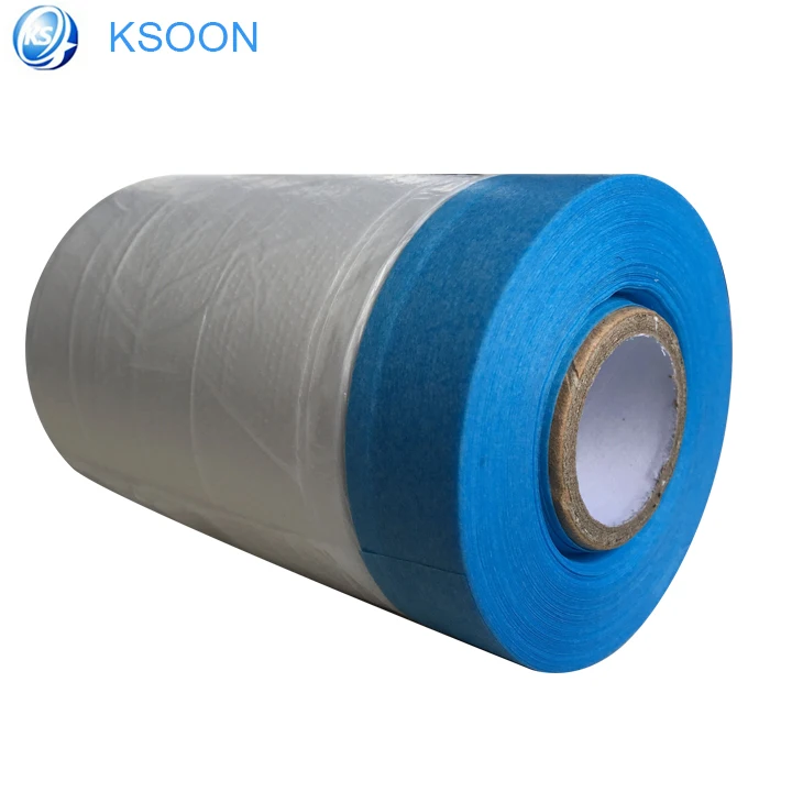 Painting Cover Masking Film Automotive Spray Protective Car Painting Masking Paper Film