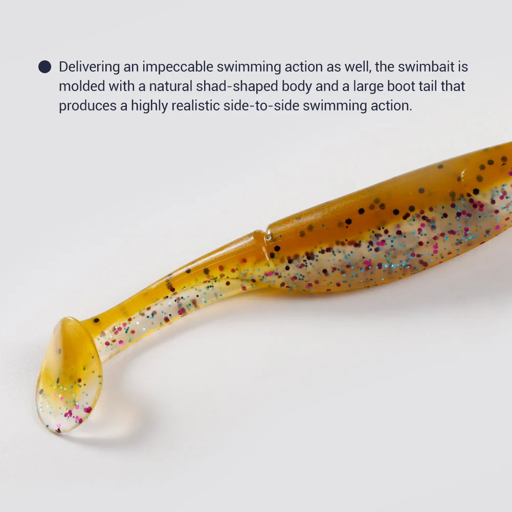 NOEBY soft plastic fishing lures bait 100mm 9g fishing paddle tail shad plastic soft lure
