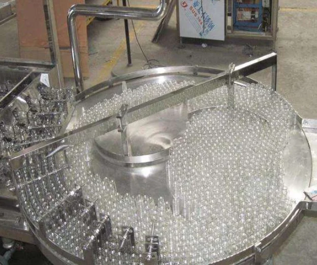 2000BPH Semi Automatic Bottle Juice Washing Machine Line