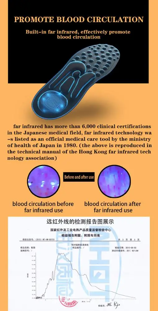 flat foot insole plantilla orthopedic insoles with arch foot protector acupuncture point massage health insoles for shoes