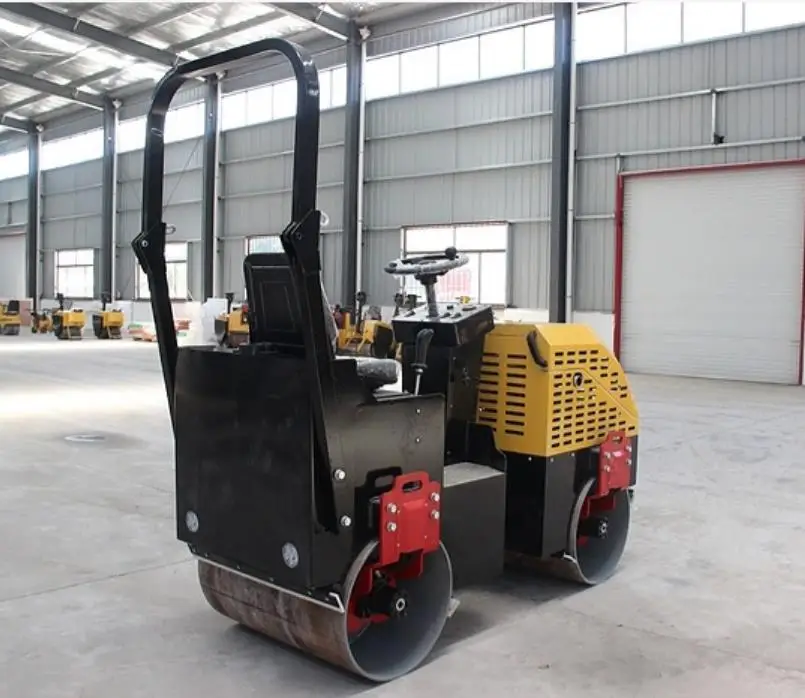 Double drum Vibratory Road Roller Small Vibrator Road Roller Machine 2 ton road roller