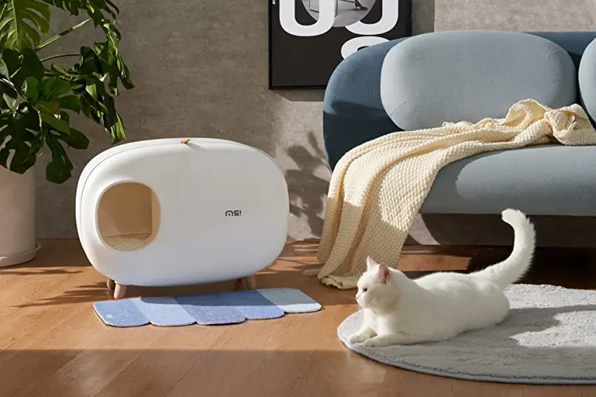 Hot selling Factory supply cat litter box house pet furniture Cat Clean Litter Box Pet Cleaning Set Plastic Pet Supplies