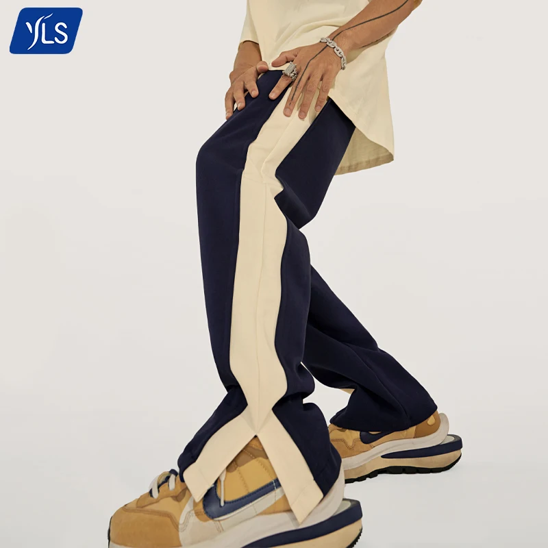 2023 Spring New Arrival Fashion Skater Boy Training Pants Men Streetwear Loose Fit Trousers Sweatpants For Men