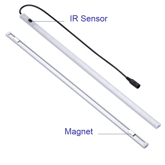 12v dc volt PIR sensor 7.2W  hand wave kitchen closet lamp pir motion sensor led under cabinet light