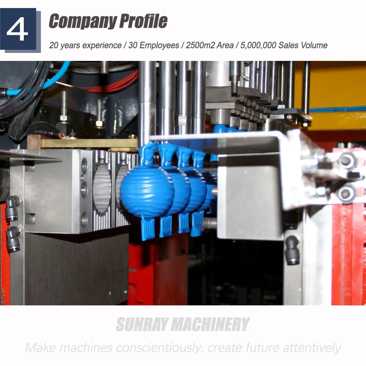 HIPS Christmas Ball  Making Machine Tree Ornament Ball Blow Molding Machine Toy Ball Blow molding Machine