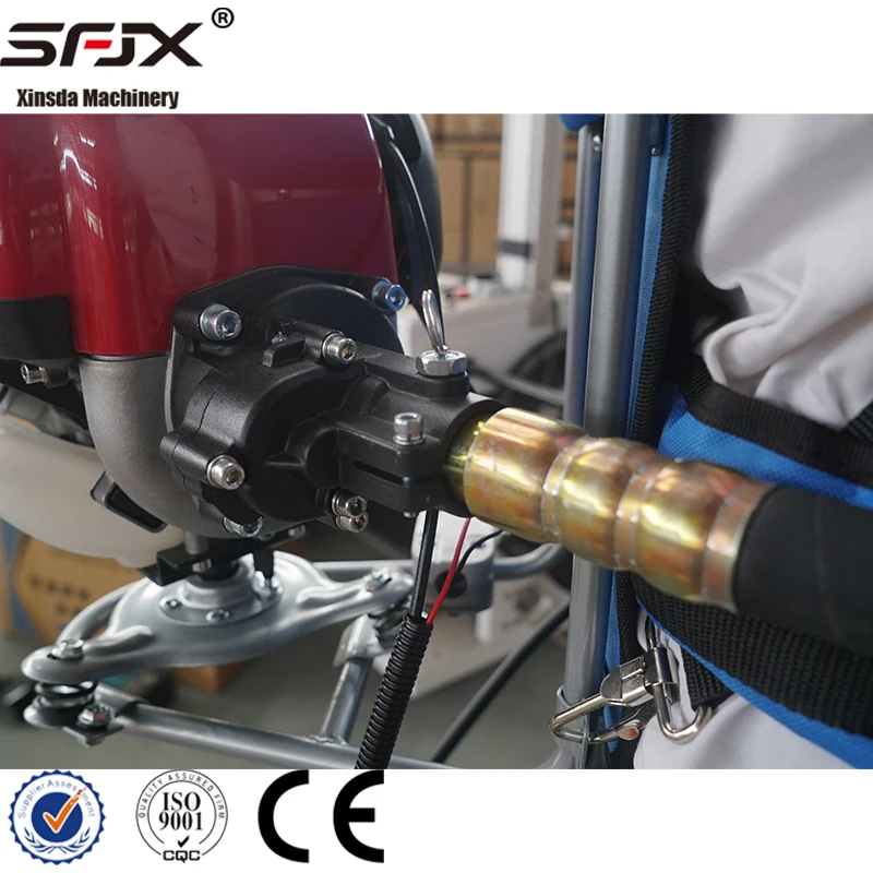 lead type GX35 Gasoline Backpack Concrete Vibrator