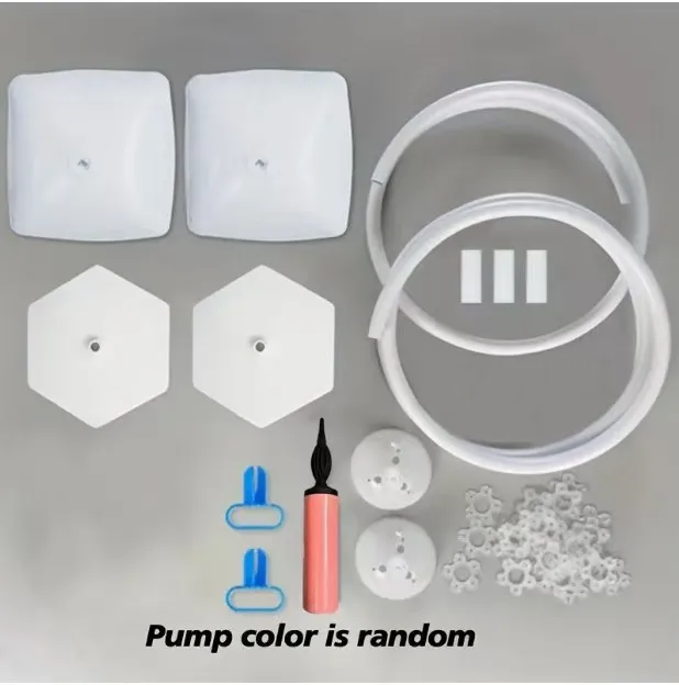 Set, Balloon Arch Kit 2.5m/8.2ft Free Bending Shape Deformation Balloon Column Stand, Irregular Independent Suspended Standing