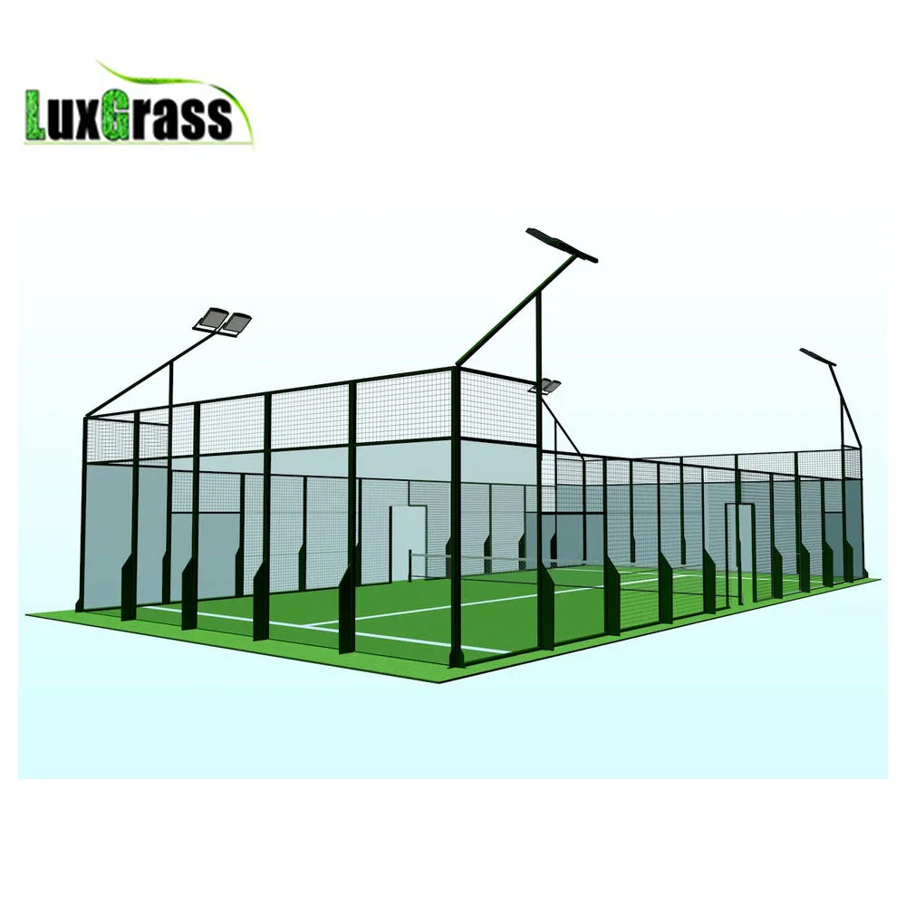 2023 Hot Selling Panoramic Padel Court Canchas De Padel Outdoor Paddle Tennis Court for Sale Buy padel court