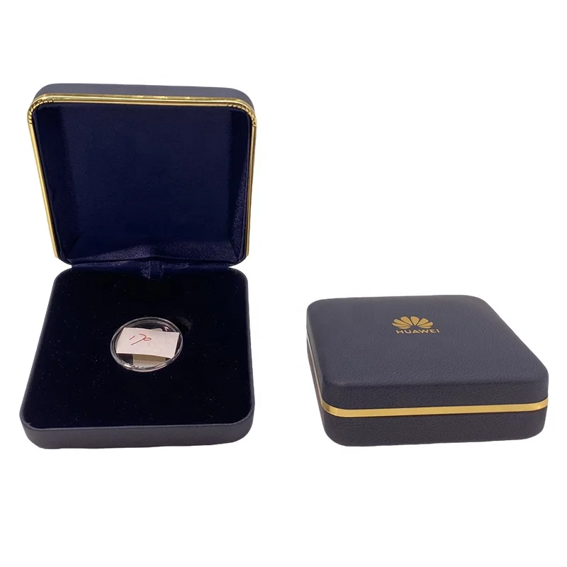 Custom Sports Competition Award Medal Storage Box Exquisite Design Coin Gift Box with Logo