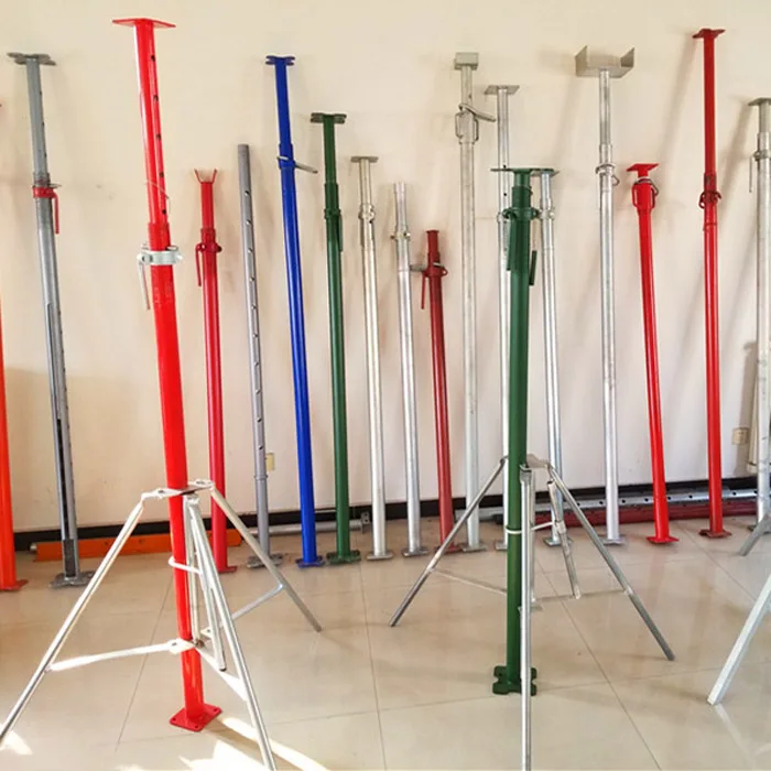Galvanized Adjustable Steel Scaffolding Prop formwork scaffolding tripod for construction