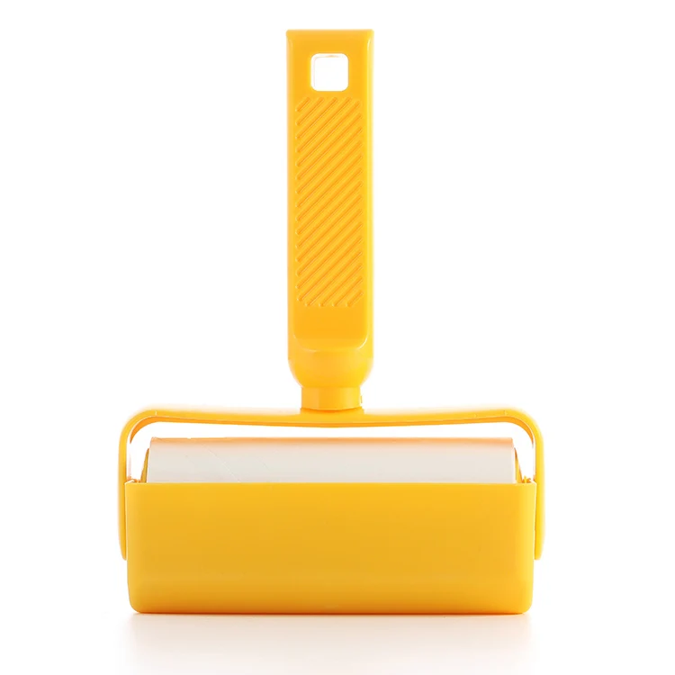 Custom Promotional Heavy Duty Mini Travel Handle Hair Carpet Cleaning Sticky Paper Lint Roller