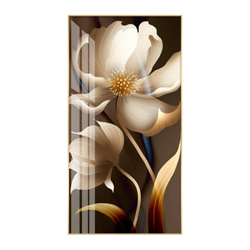 
Vertical version of the aisle mural at the end of the corridor embroidery painting 5d 