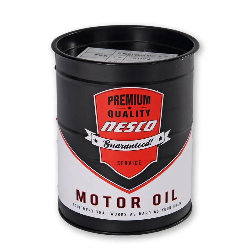 China Manufacturer Production Custom Printing Oilcan Paint Tin Can