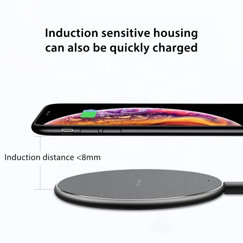 
SUNLINE New 2020 Trending Product Charger Factory Price 10W Wireless Charger For phone11 For Note10 Phone Charger 
