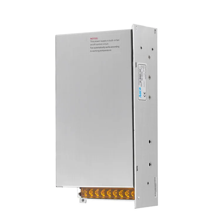 Aoca 110/220VAC Single Output Type S-600-12 12V 50A 600W Switch Power Supply