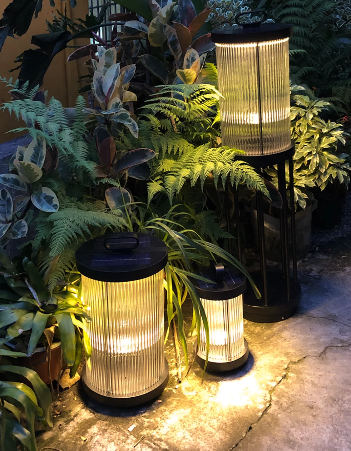 Modern Aluminium Park Lawn Ground Landscape Waterproof Ip54 Stainless Steel Glass Led Garden Lamp