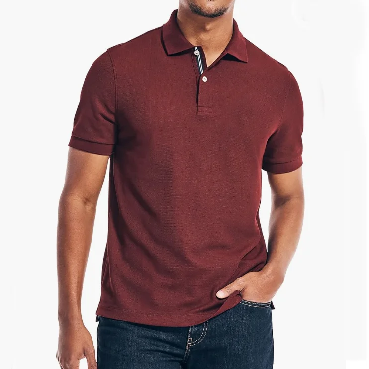 RG-Plus size short sleeve high quality 95 cotton 5 spandex fabric polo t shirt men graphic tees shirt women oversize