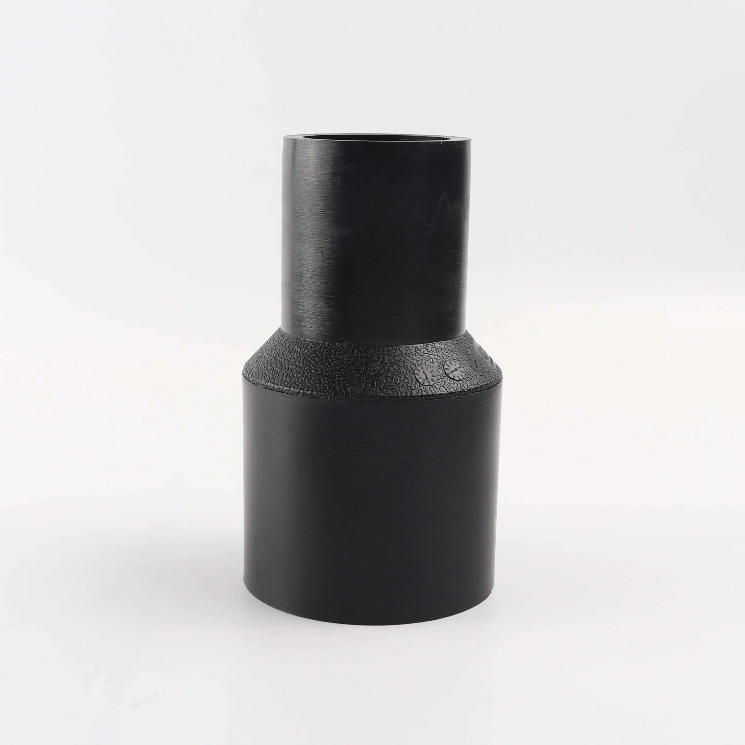 DN160*110 PE 100 Reducing Socket Pipe Fitting Pe Hot Melt Fittings Reducer Injection Butt Fusion Hdpe Coupling
